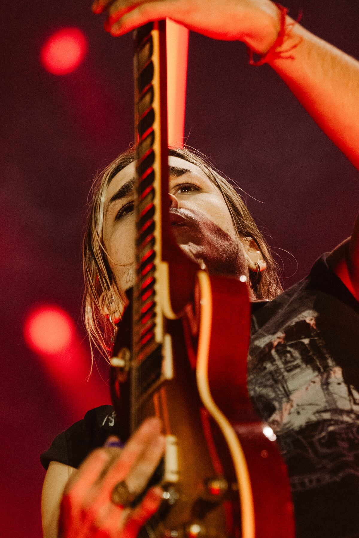 Airbag en River. (DF Entertainment e @irishsuarez)