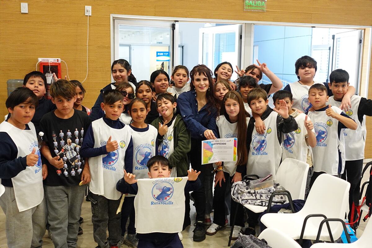 Alumnos participaron en un encuentro intercolegial del cuarteto.