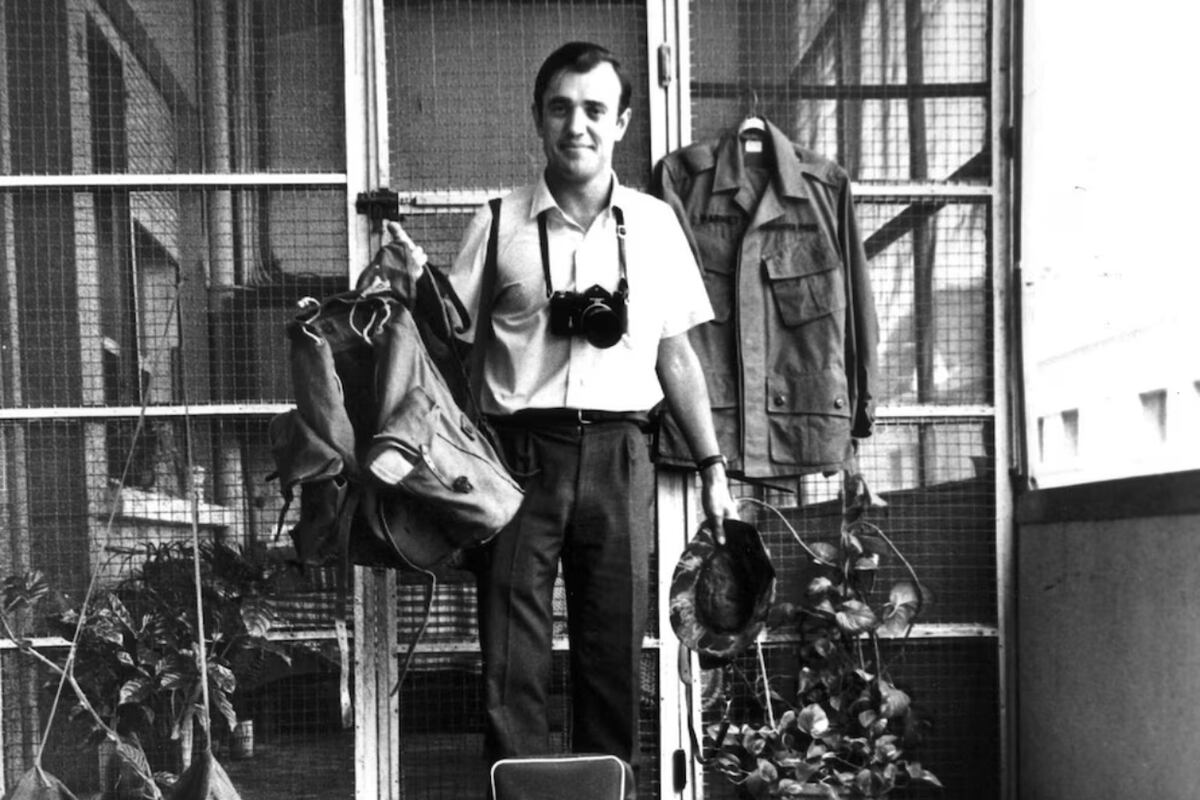 A los 91 años murió Peter Arnett, el ganador del Pulitzer y corresponsal de las guerras de Vietnam y del Golfo. (Gentileza)
