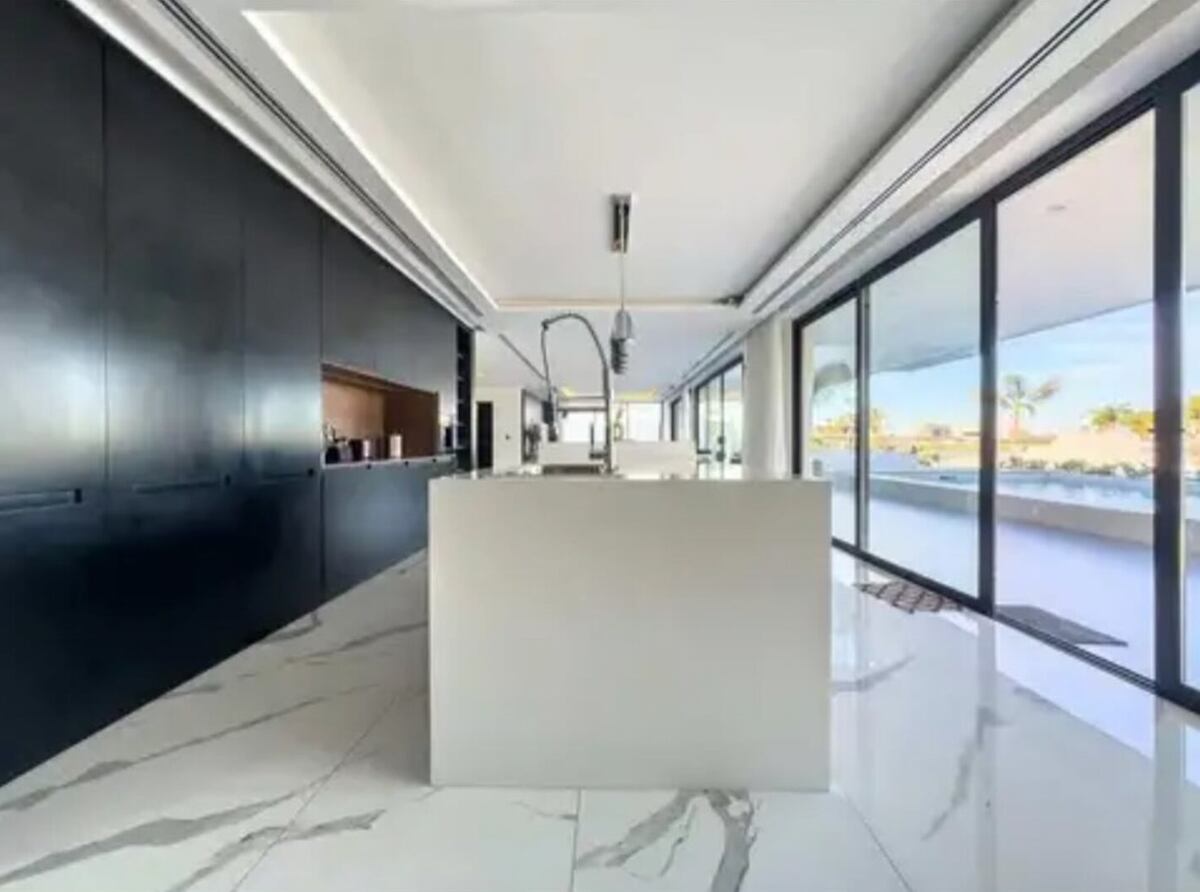 Así es la cocina de la nueva casa de Wanda Nara. (Foto: Instagram)