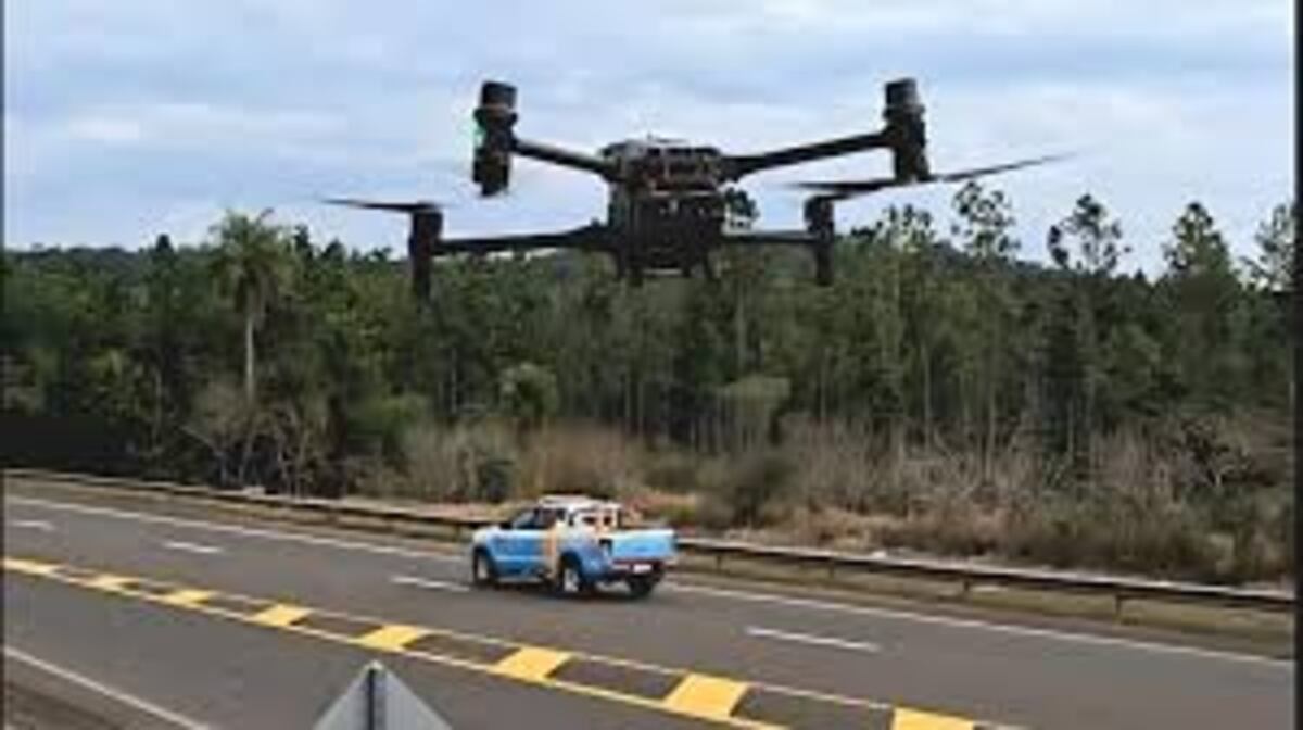 Las autoridades controlarán a los conductores en la ruta a través de drones.