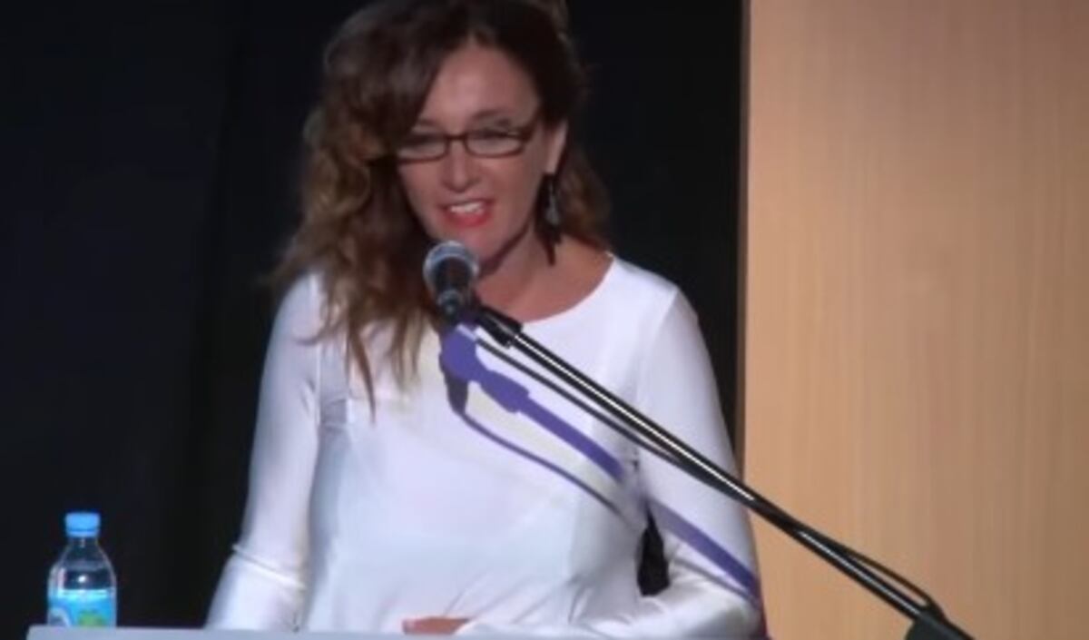 En su discurso de despedida de la UES21, de cuyo nacimiento fue partícipe. Fue una de sus mayores renuncias.