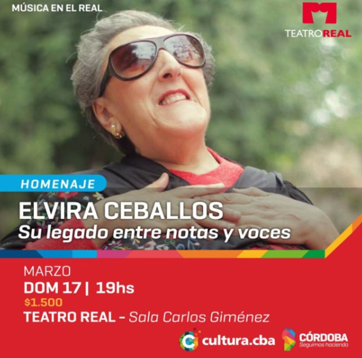 Show. En homenaje a Elvira Ceballos.
