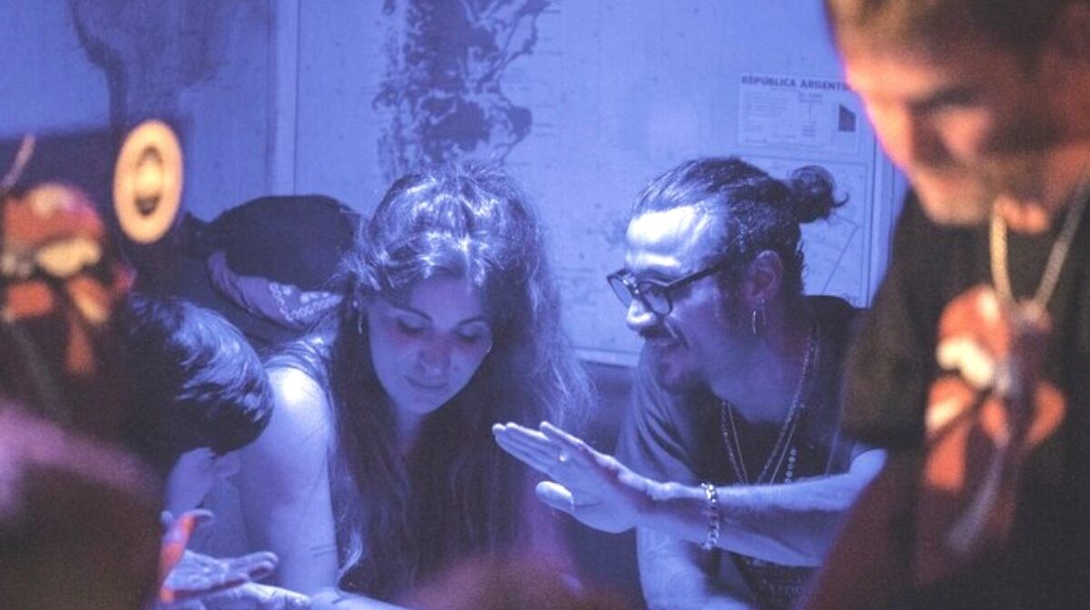 Daniel Osvaldo y Gianinna Maradona.