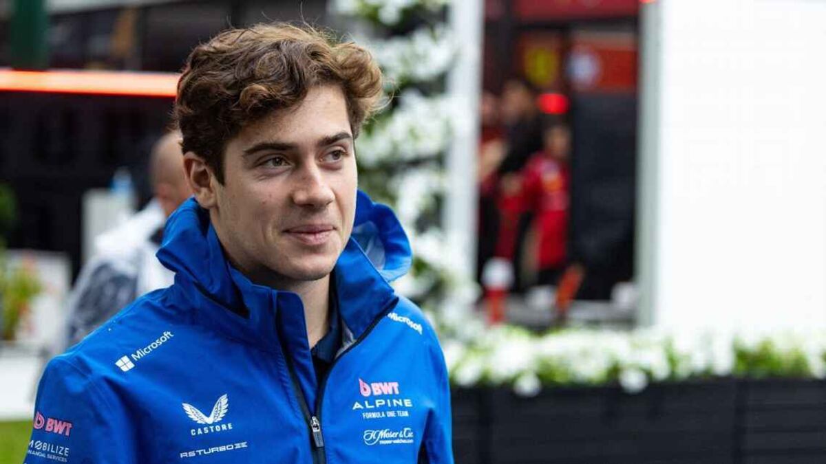 Colapinto aguarda por su oportunidad como titular en Alpine. (Prensa Alpine)