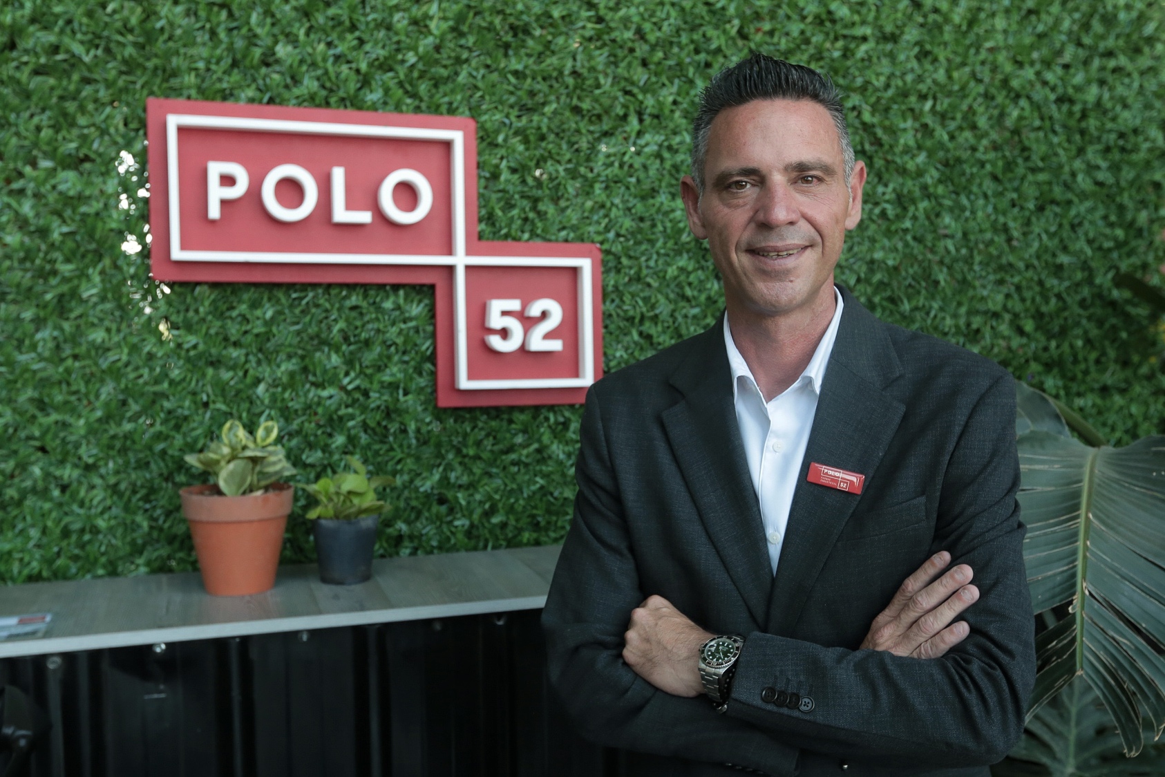 Cristian Martin dice que Polo 52 es una usina de negocios por los eventos que reúnen a empresarios del parque industrial y con los que están fuera. (Gentileza Polo 52)