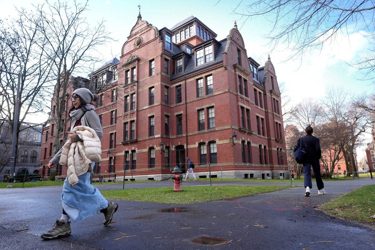 La Universidad de Harvard en Cambridge, Massachusetts, el 17 de diciembre del 2024. . (AP foto/Steven Senne)