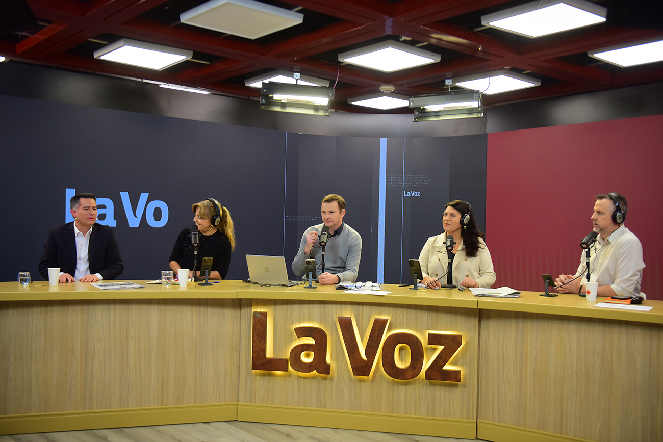 Gabriel Bornoroni diputado nacional de la Libertad Avanza. Streaming de La Voz en Vivo(José Gabriel Hernández / La Voz)