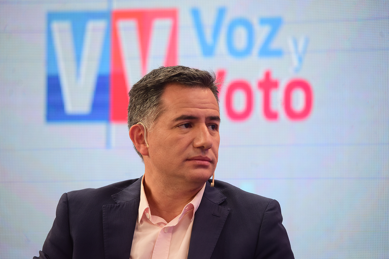 Gabriel Bornoroni, el dirigente libertario más importante de Córdoba. (José Gabriel Hernández / La Voz)