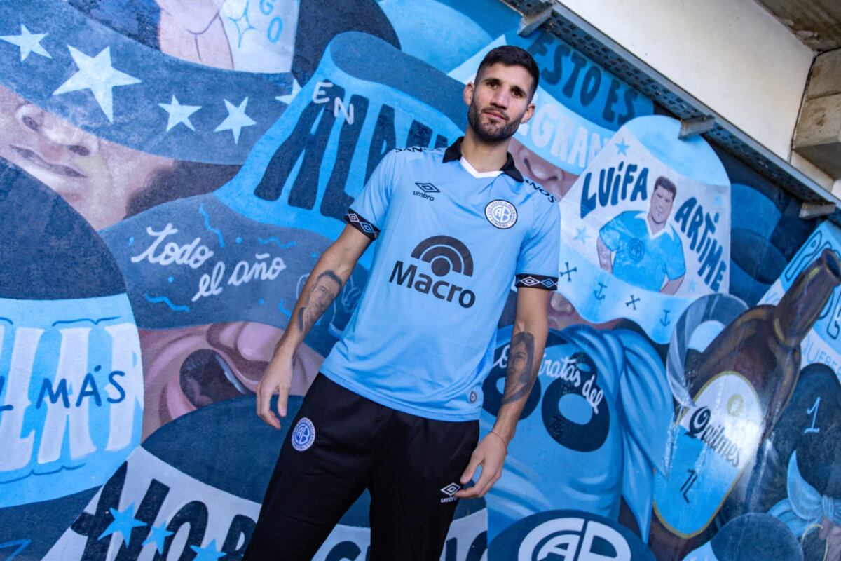 El marcador central, Lisandro López, es nuevo jugador de Belgrano (Prensa Belgrano).