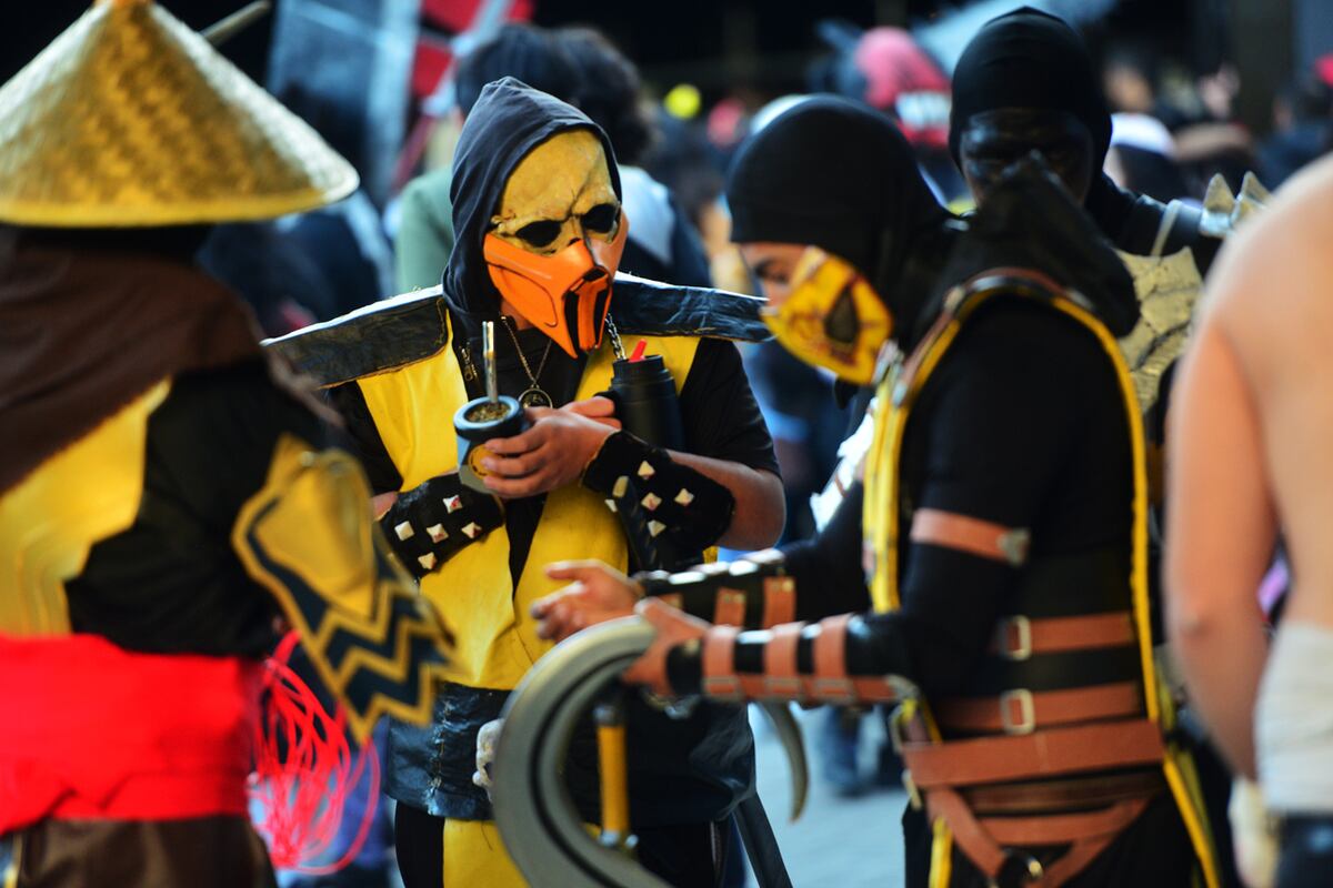 Toda la cultura del animé, el cosplay y el geek se dieron cita en la convención CAF en Espacio Quality. Foto Javier Ferreyra