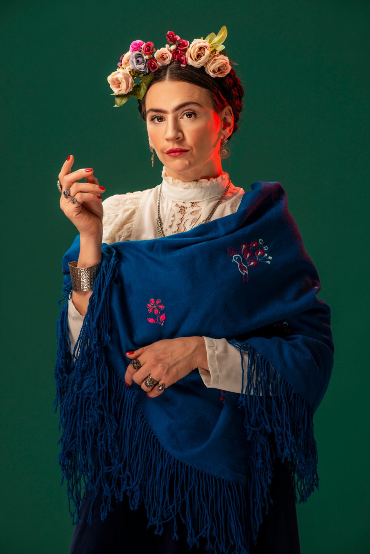 Obra "Frida ¡Viva la vida!", protagonizada por Laura Azcurra.