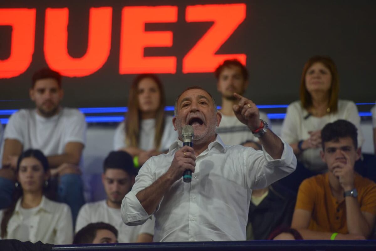 Lanzamiento de campaña de Juez en Córdoba. (Javier Ferreyra/La Voz)