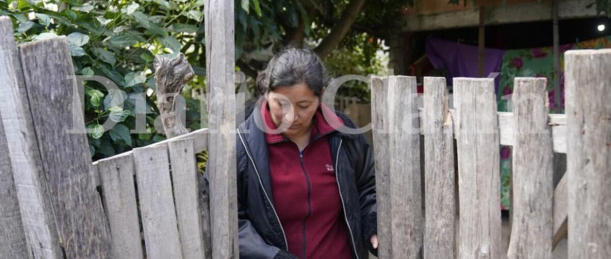 Corrientes. Laudelina rumbo a la fiscalía este viernes 5 de julio (Gentileza).