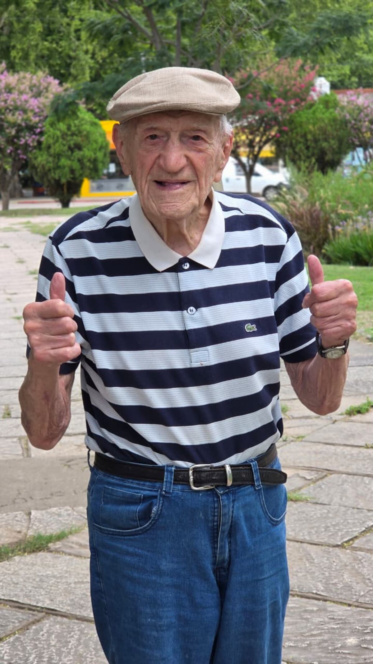 Colonia Caroya. Oscar D´Olivo cumple 105 años este domingo. Una historia para contar. (Nicolás Luque)