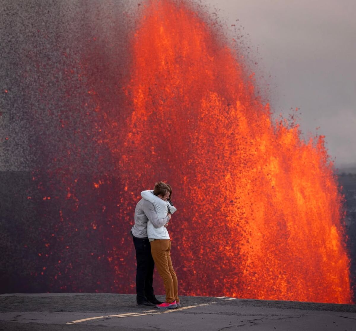 Impresionante propuesta de matrimonio. (@mountainmarkphotography)
