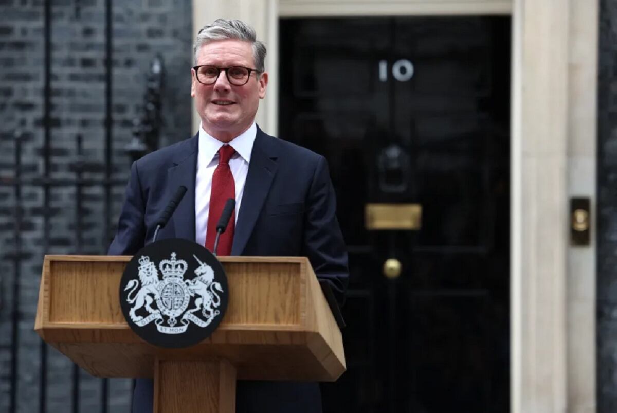 El primer ministro británico, Keir Starmer, devolvió al poder a los laboristas (Gentileza)
