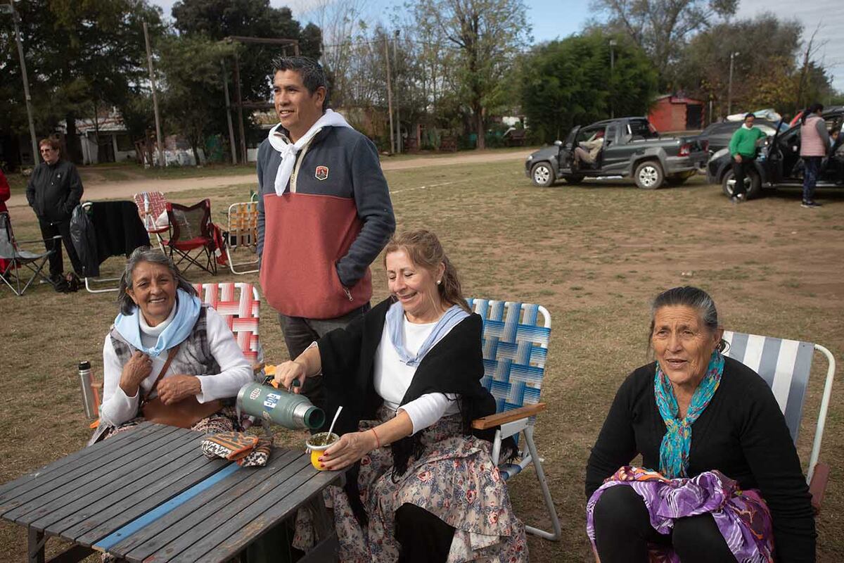 Los Reartes se prepara para el festejo del 25 de mayo con el mayor pericón nacional. (La Voz)