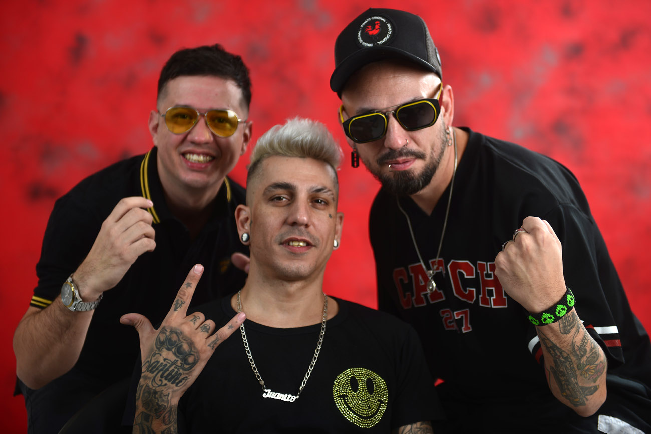Agustín, Juanito y Lucas Ninci: los tres hermanos detrás de Monada. (Nicolás Bravo / La Voz).
