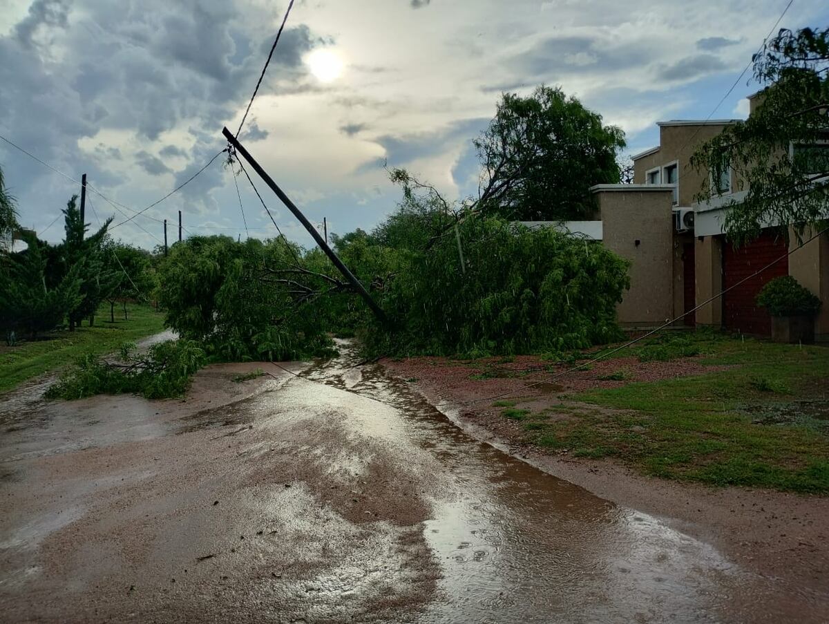 Temporal en Sebastián Elcano. (Gentileza)