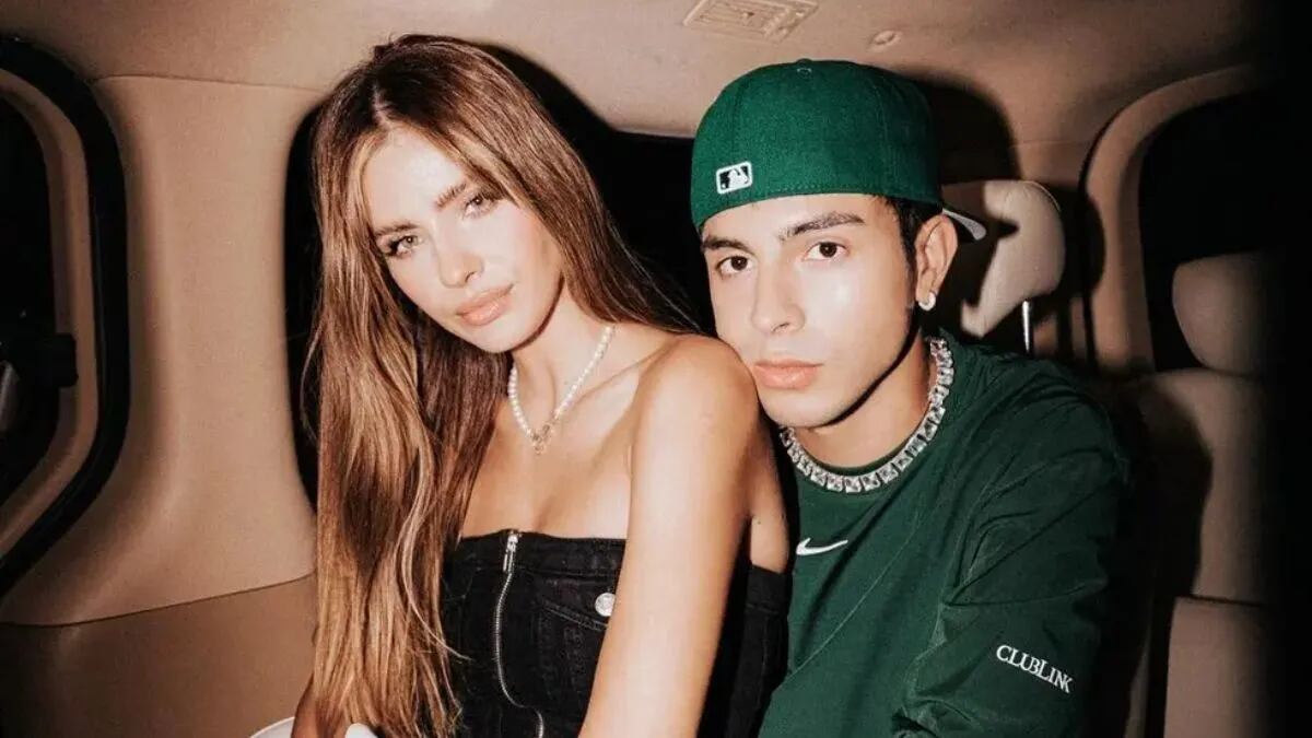 Rusherking, cuando estaba en pareja con la China Suárez.
