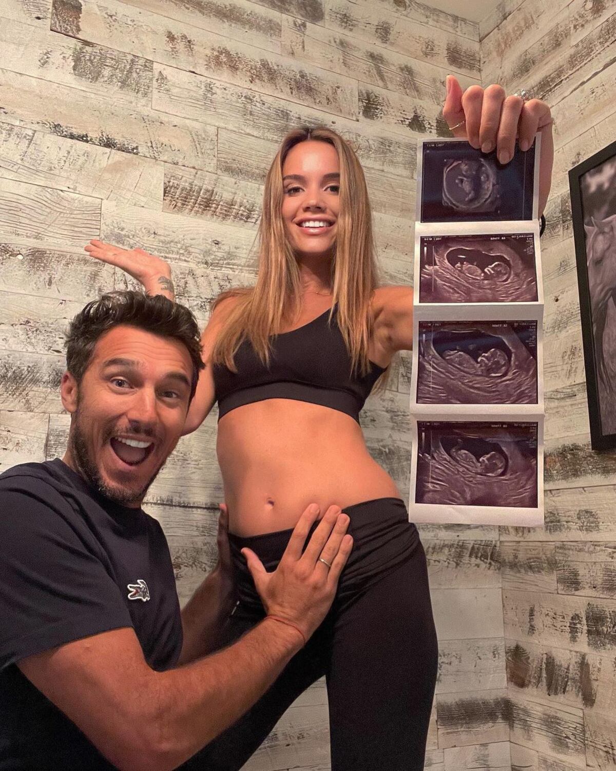 Pico Mónaco y su novia anunciaron que serán padres