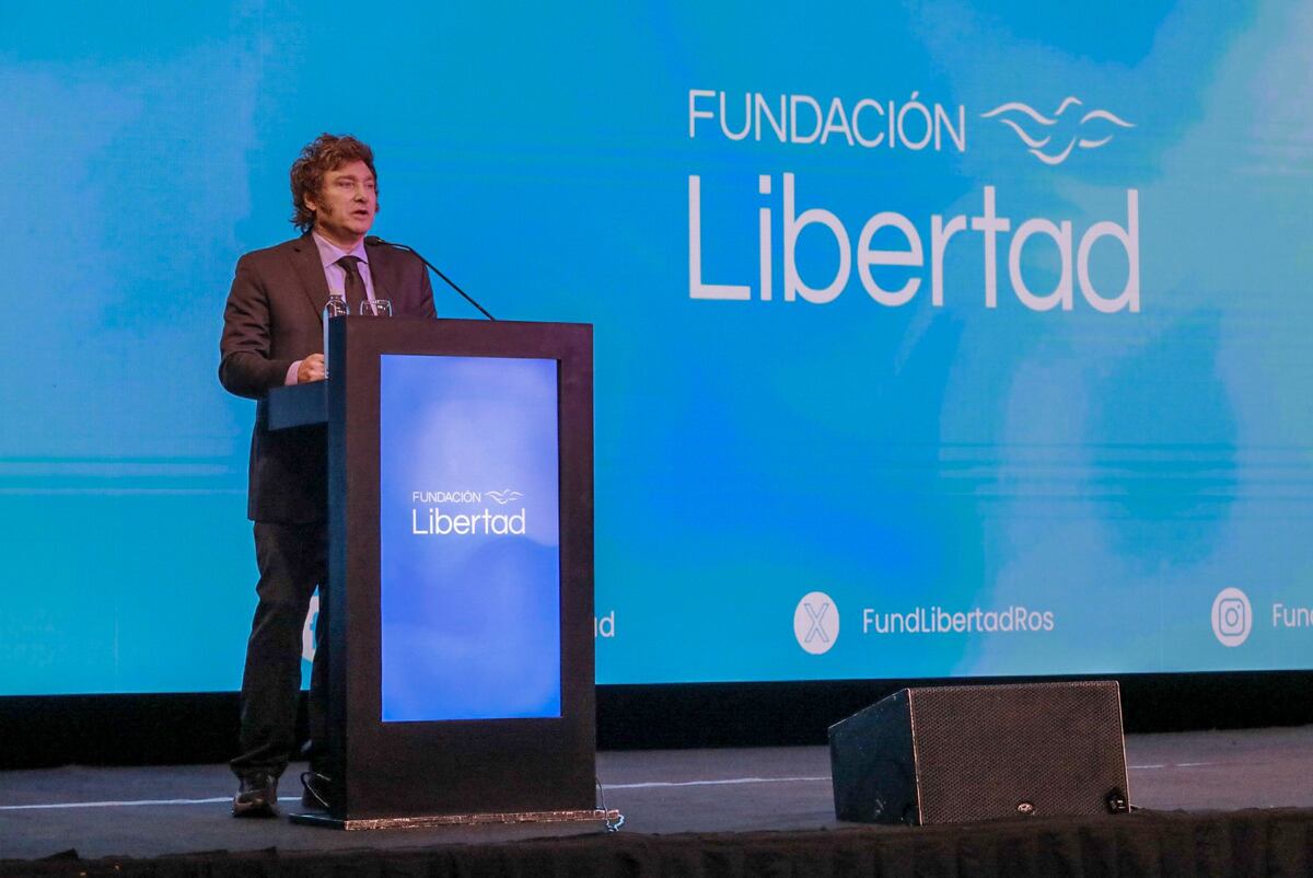 Pronóstico. El presidente Javier Milei pronosticó que la economía crecerá en los próximos meses. También fustigó a opositores y economistas. (Presidencia de la Nación)