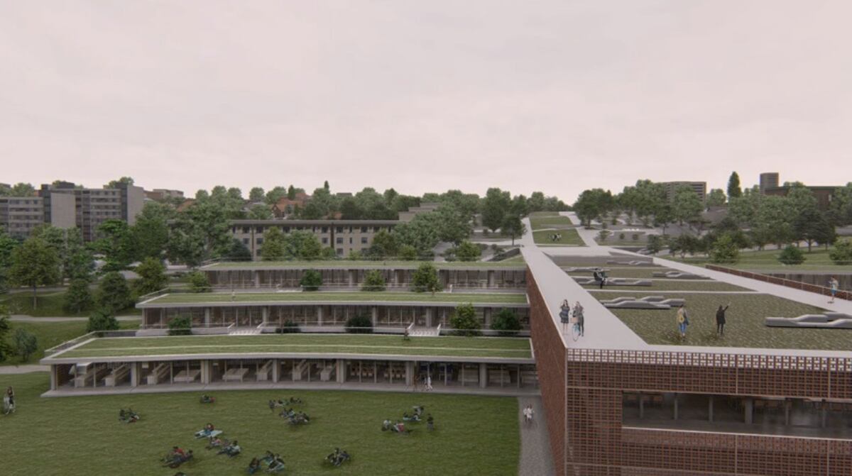 La tesis plantea la construcción de un "parque escuela" en la zona este de la ciudad de Córdoba. (La Voz).
