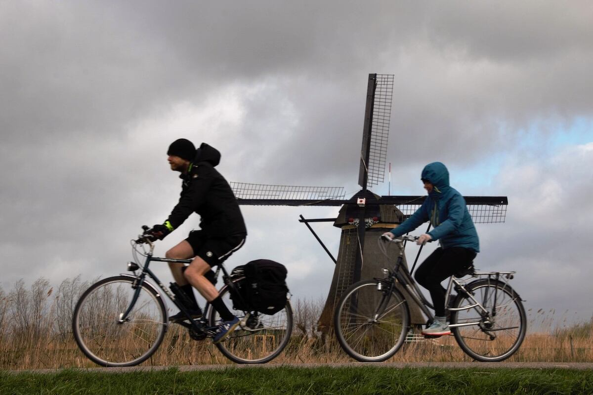 La región de Kinderdijk es popular para paseos en bicicleta y otros recorridos turísticos. (Gentileza: Román Dumas)