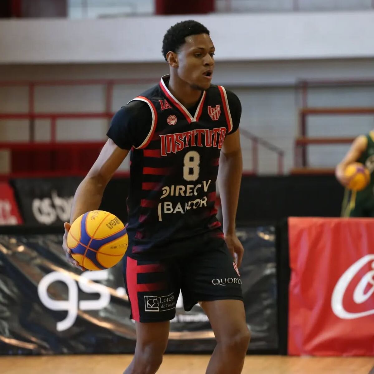 El interno colombiano Jerson Caicedo regresa a Instituto. Fue campeón de la Liga de Desarrollo en la temporada 2023/2024. (IG Jerson Caicedo)