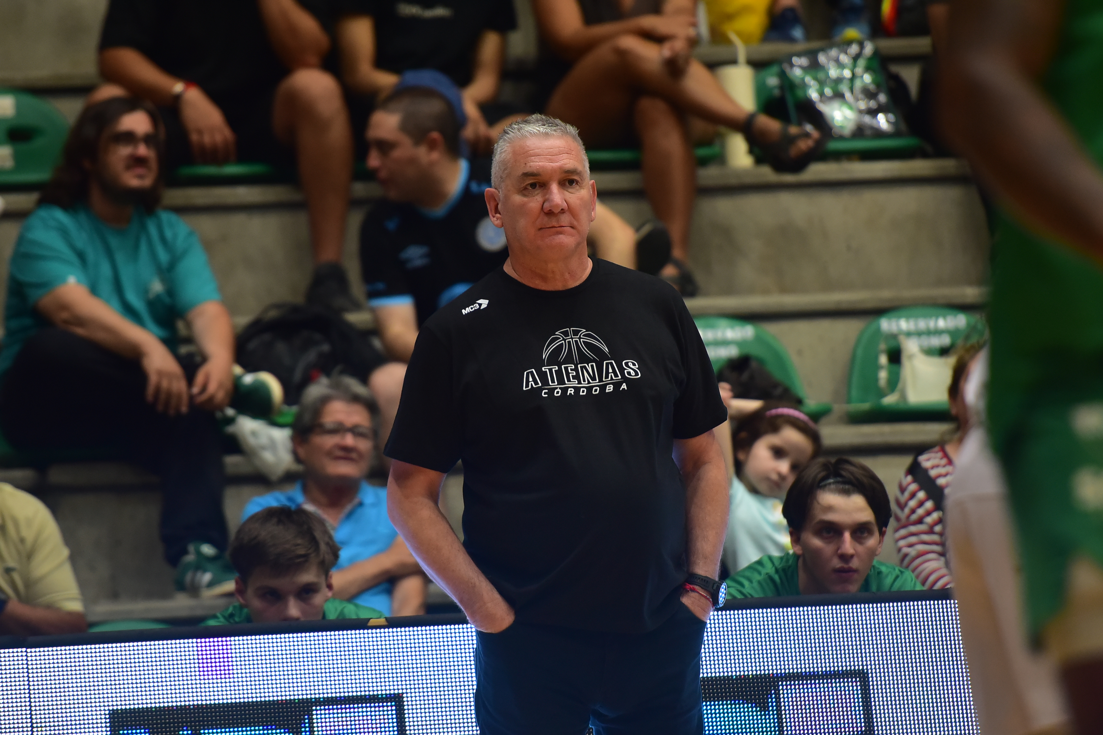 Atenas vs Ferro en la cancha de Atenas por partido de la Liga Nacional de Basquet. (Javier Ferreyra / La Voz)