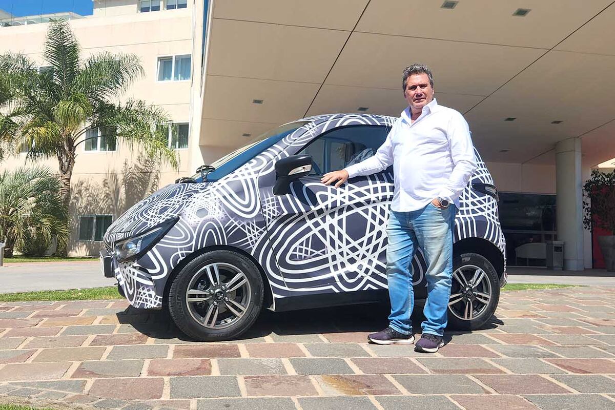 Daniel Parodi, el fundador de Volt Motors, nos aclaró que no son una terminal de ensamble. El auto se fabrica en su totalidad en Córdoba.