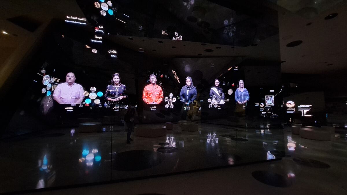 Recorrido de La Voz por el Museo Nacional de Qatar. (La Voz)