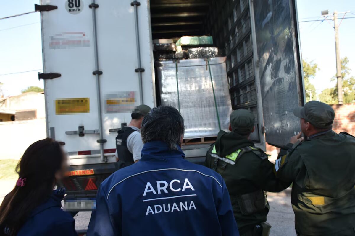 Impresionante secuestro de marihuana en la frontera.