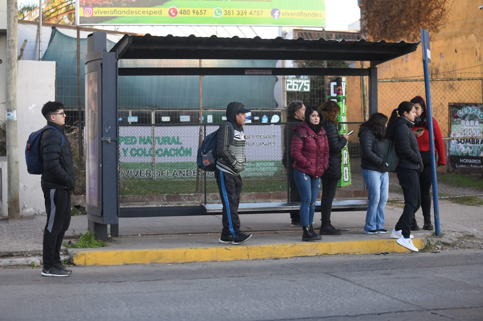 Se levantó el paro de transporte durante la madrugada. (Ramiro Pereyra / La Voz)