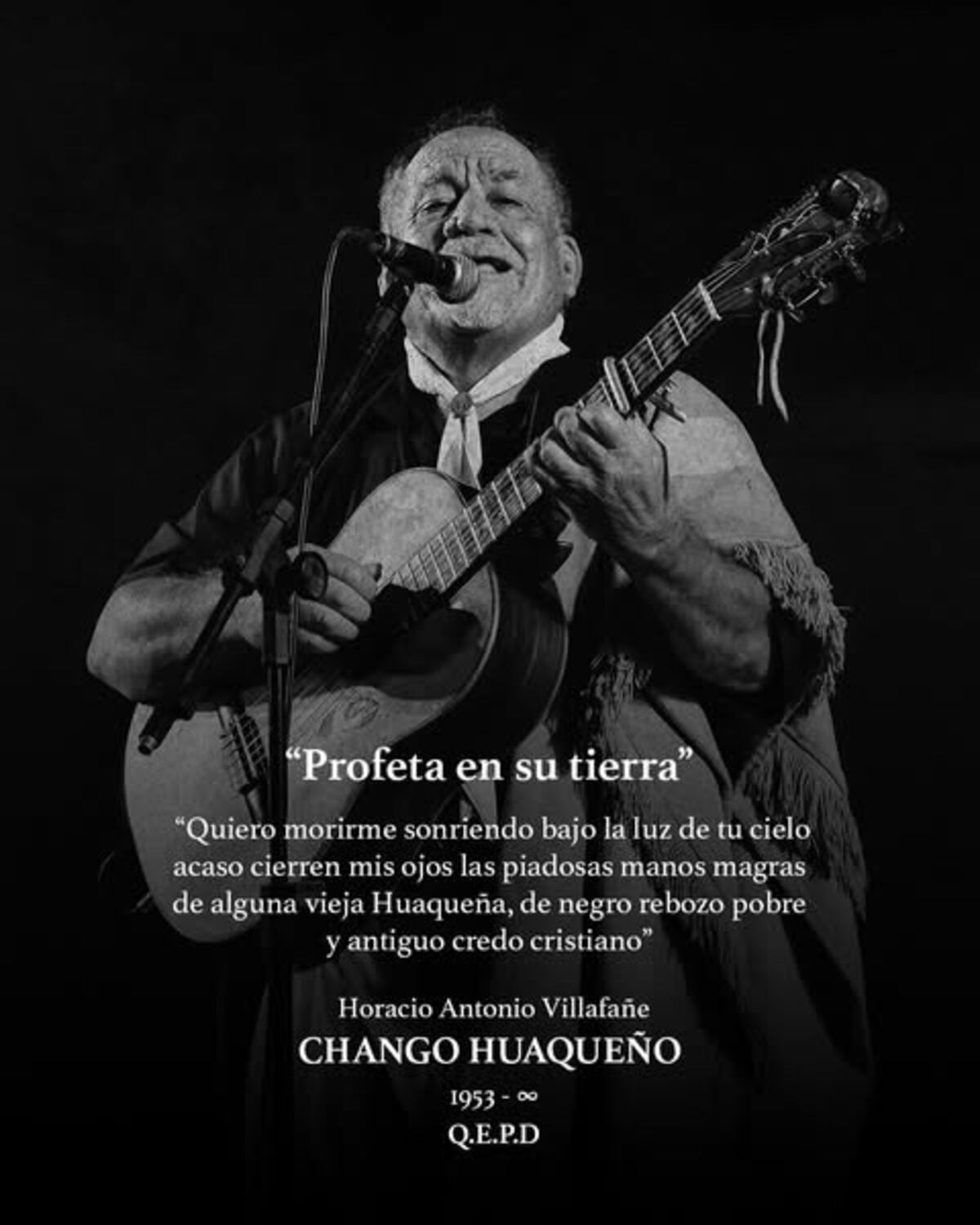 Luto en el folklore. Pesar en Jáchal.