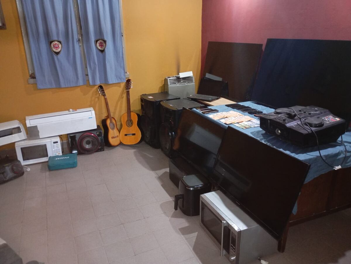 Parte de allanado en el operativo en Pilar (Policía)