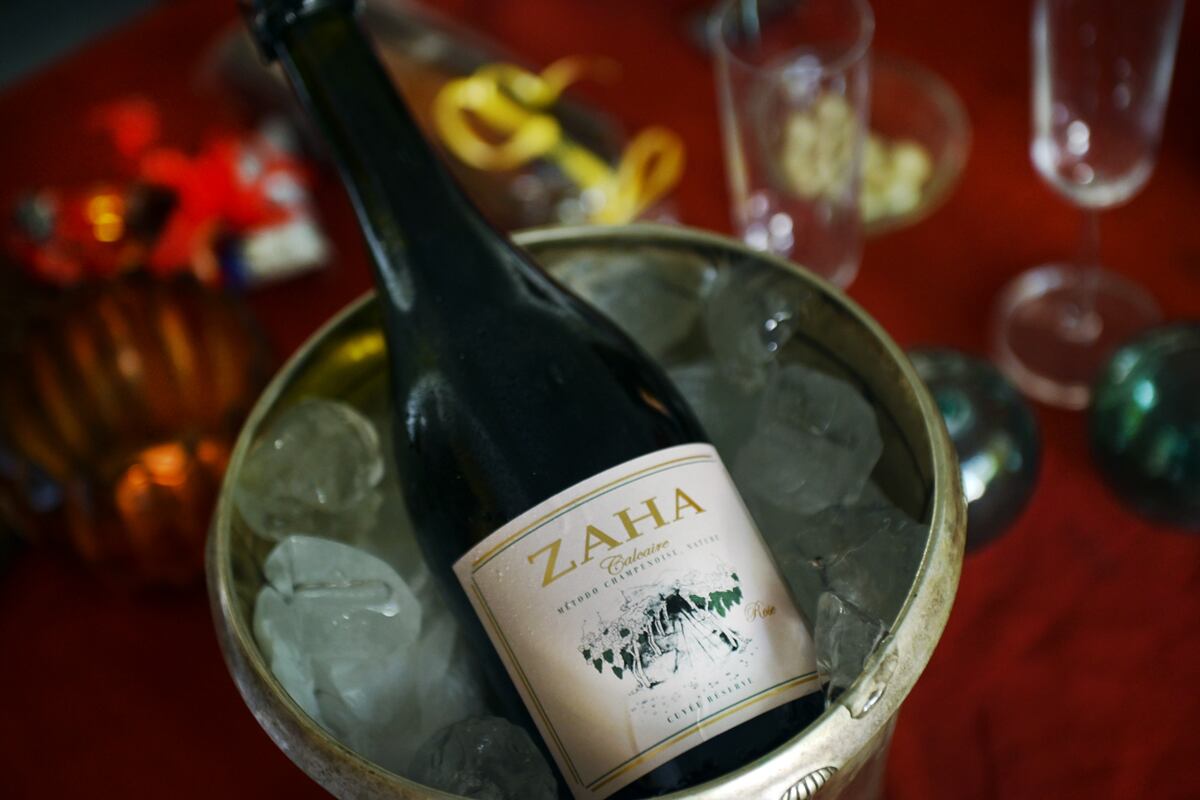Vinos espumosos para las Fiestas: Zaha Calcaire de Bodega Mil Suelos. (Javier Ferreyra / La Voz)