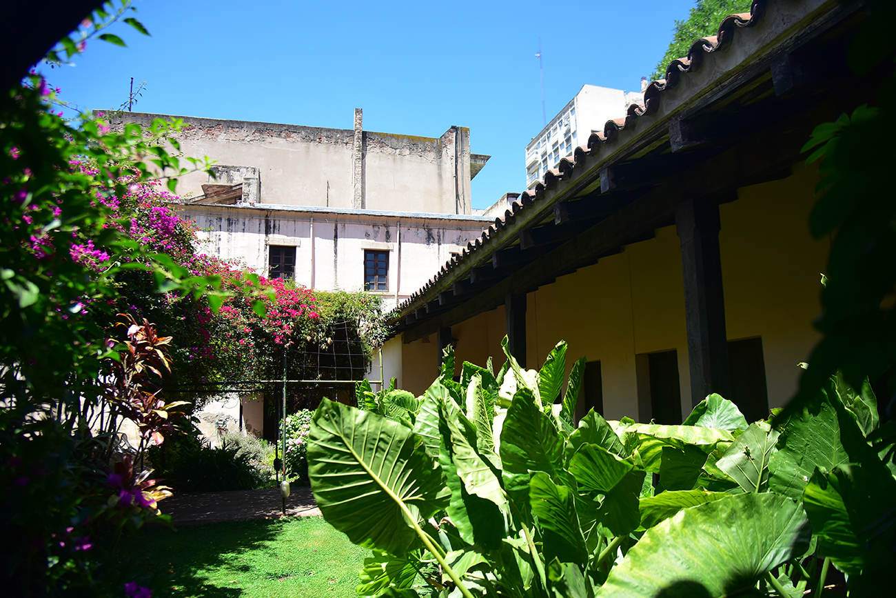 Patio de la Residencia Jesuita detrás de la Capilla Doméstica de la Manzana Jesuíta. (Pedro Castillo / La Voz)