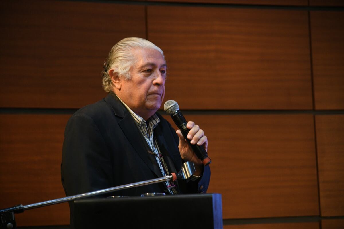 JORNADA EN LA VOZ. El analista Pablo Adreani expuso sobre el buen momento comercial que atraviesa el maíz. (Ramiro Pereyra/La Voz)