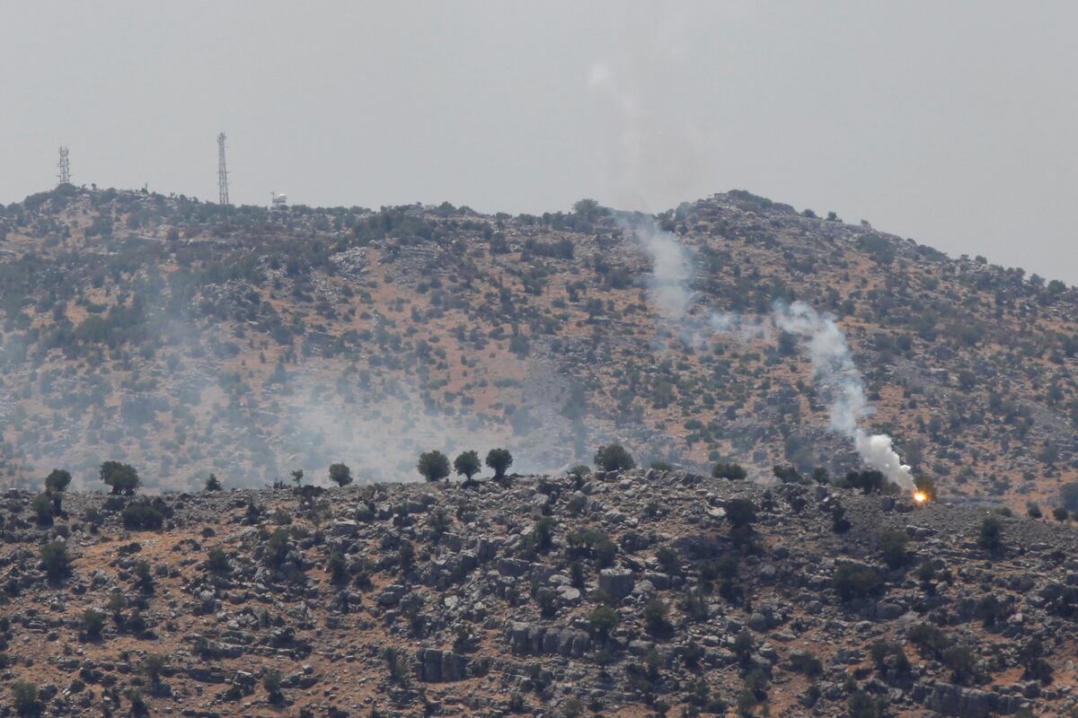 Tensión en la frontera entre Israel y Líbano. (AP)
