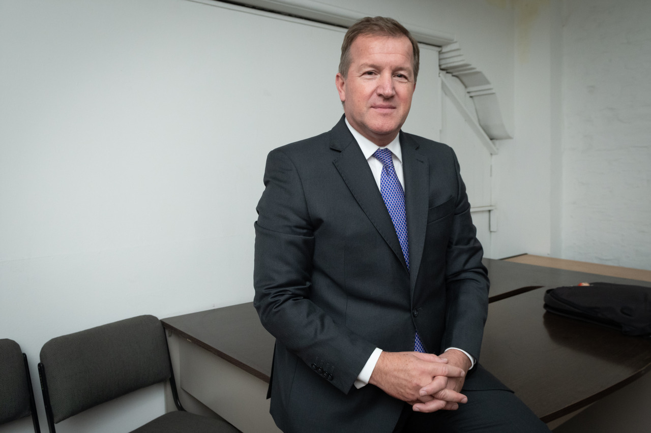 Eduardo Serenellini. Ministro de prensa (Archivo).