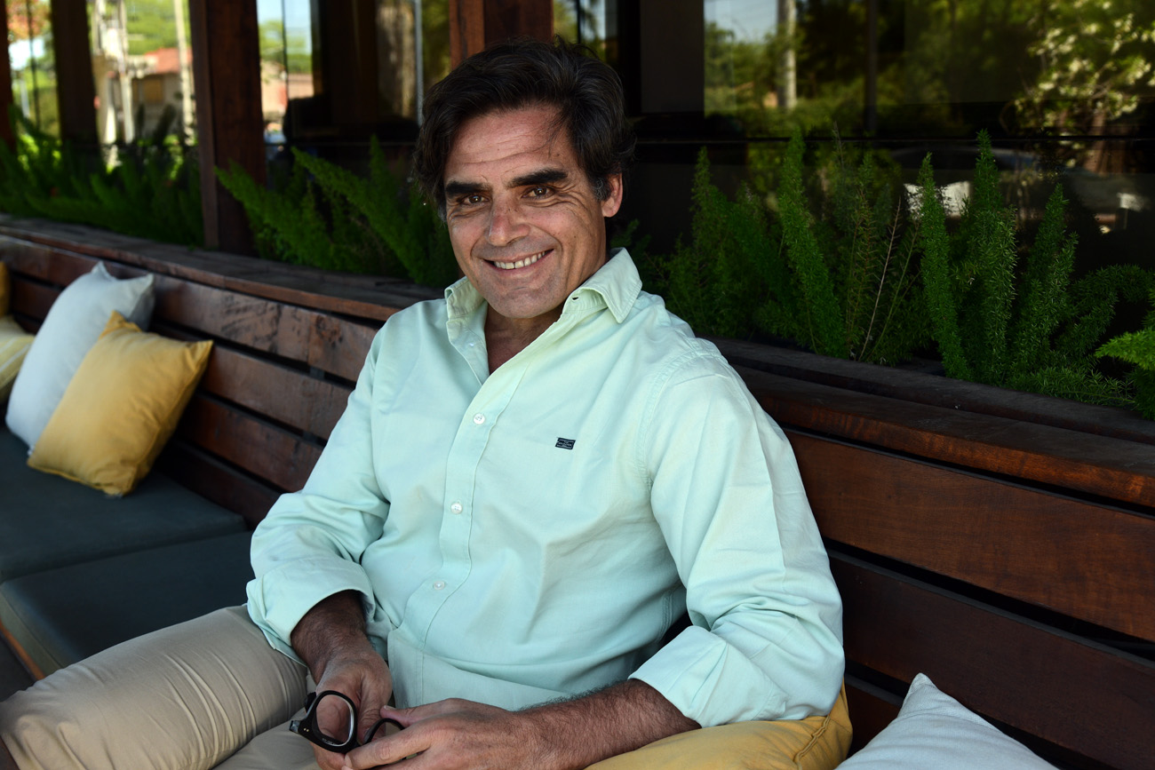 Juan José Güemes destacó el talento de los emprendedores argentinos. (Ramiro Pereyra)